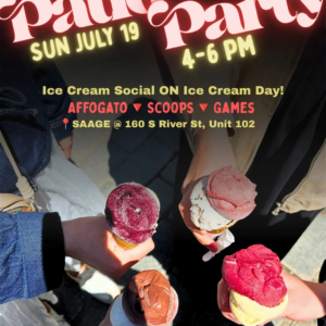 SUN JULY 19 // Patio Party: Ice Cream Social on Ice Cream Day
